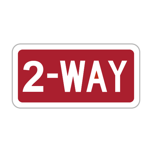 Multi-Way Intersection Stop Sign (R1-3)