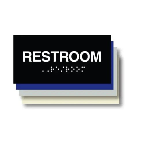 ADA Restroom Plaque