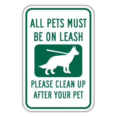 All Pets Must Be on Leash (POL)