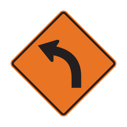 Curve Construction Roadway Sign (W1-2c)