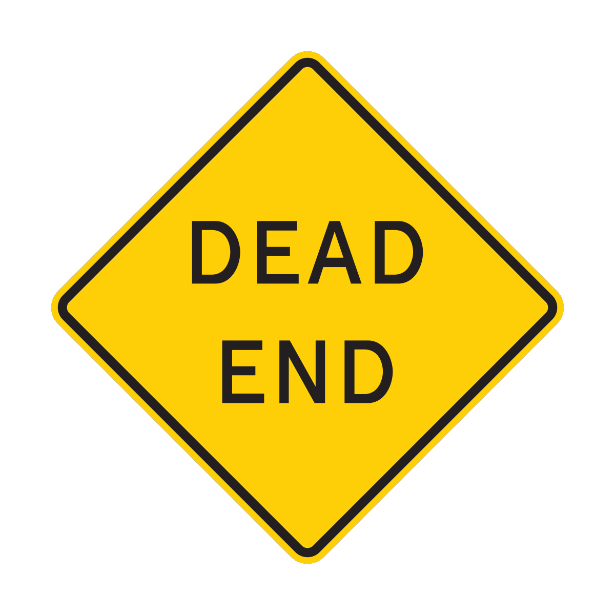 Dead End Sign (W14-1)