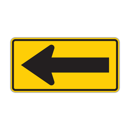 Single Arrow Sign (W1-6)