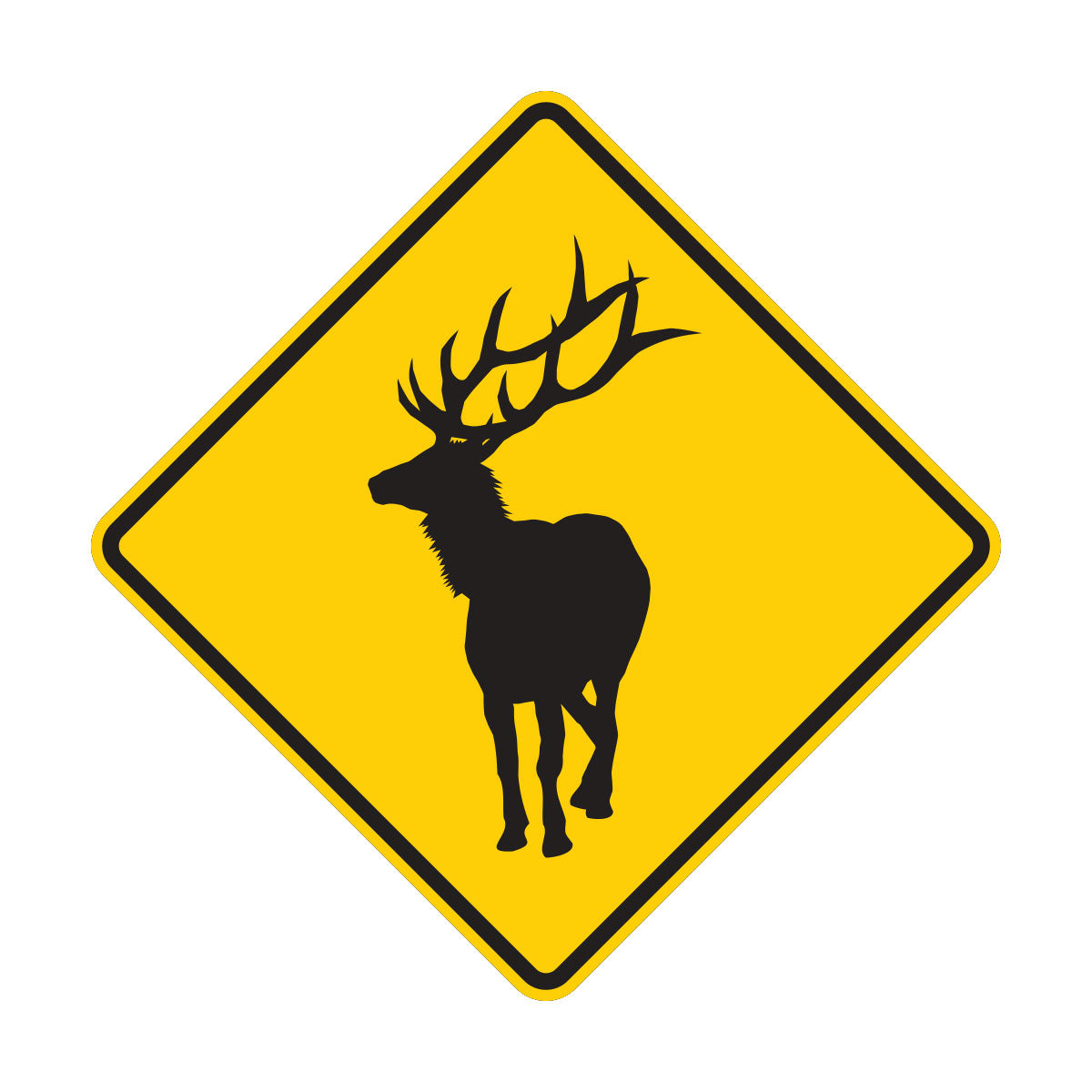Elk Crossing Sign (W11-20)