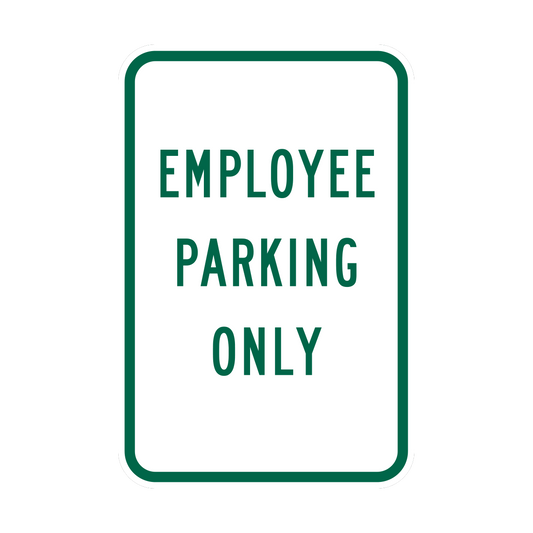 Employee Parking Only Signs (EPO)