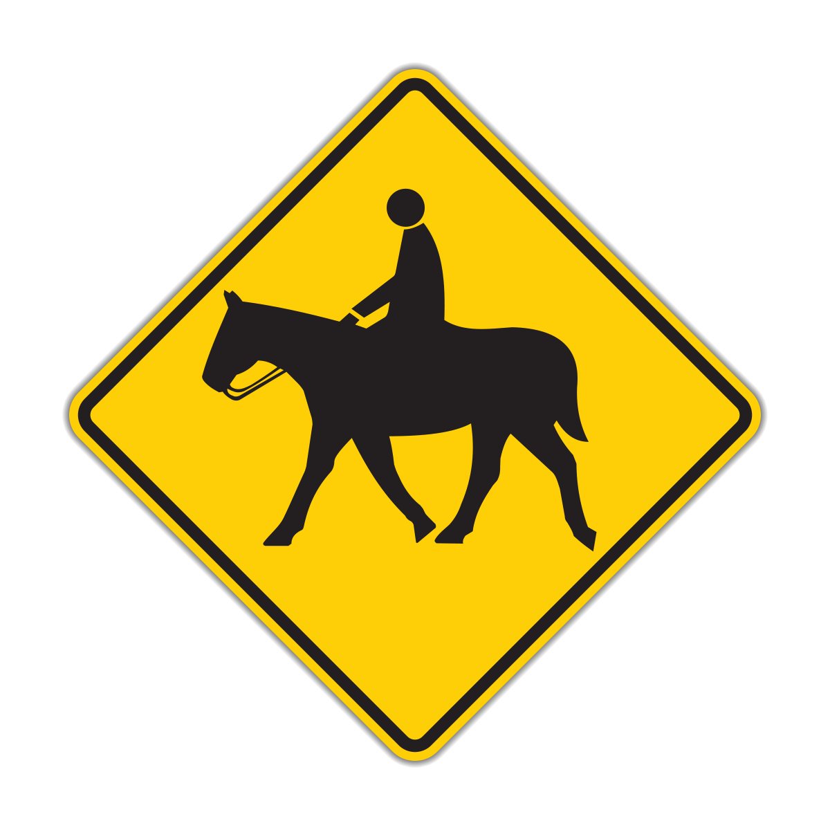 Equestrian Crossing Sign (W11-7)