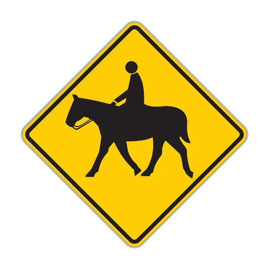 Equestrian Crossing Sign (W11-7)