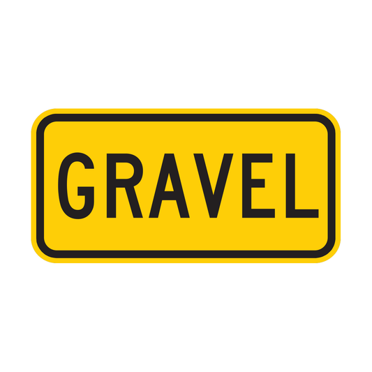 Gravel Sign (W7-4eP)
