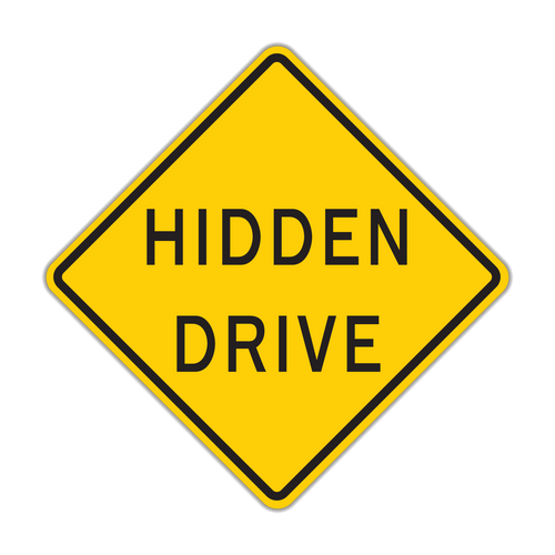 Hidden Drive Sign (HD)