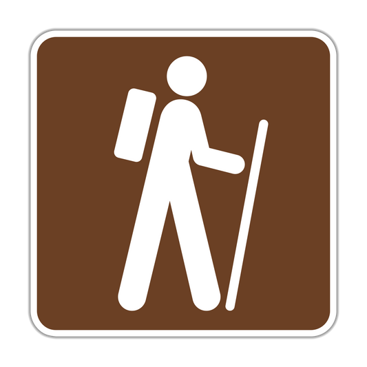 Hiking Trail Recreation Sign (RS-068)