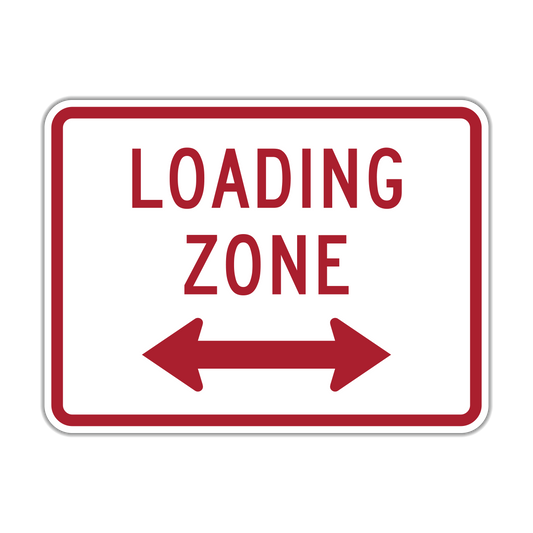 Loading Zone Sign (R8-3gP)