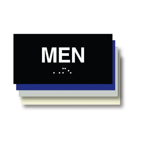 ADA Plaque for Men's Restrooms