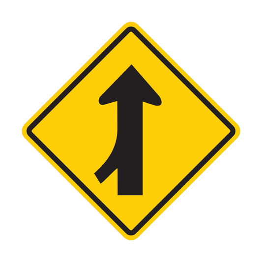 Merge Road Sign (W4-1)