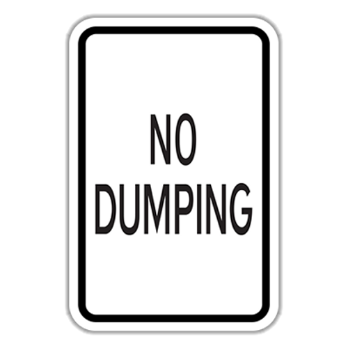 No Dumping Sign (ND)