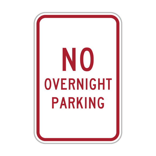 No Overnight Parking Sign (NOP)