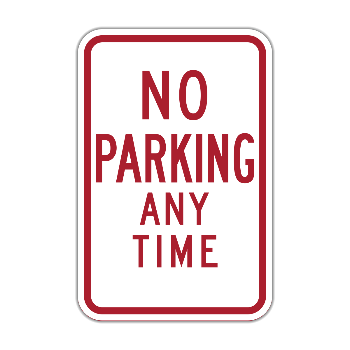 No Parking Any Time (R7-1)