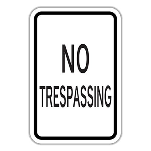 No Trespassing Sign (NT)
