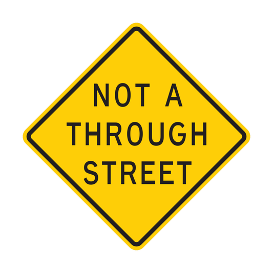 Not a Through Street Sign (NTS)