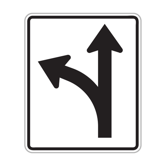 Optional Movement Lane Control Sign (R3-6)