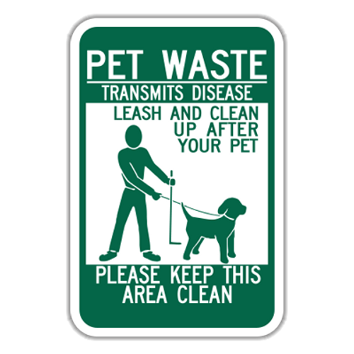 Pet Waste Sign