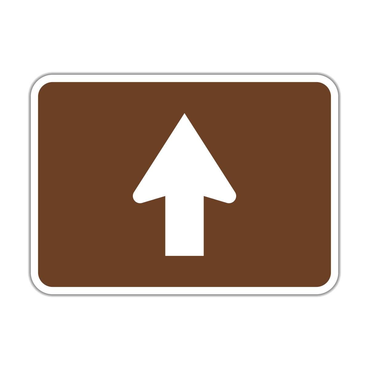 Recreation Directional Arrow Sign (M6-3-REC)