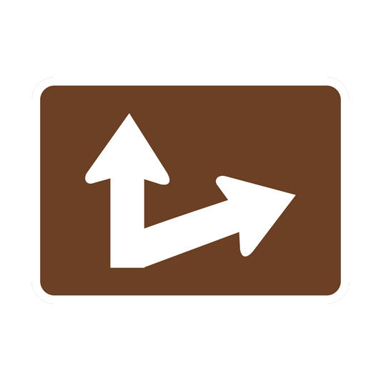 Recreation Directional Arrow Sign (M6-7-REC)