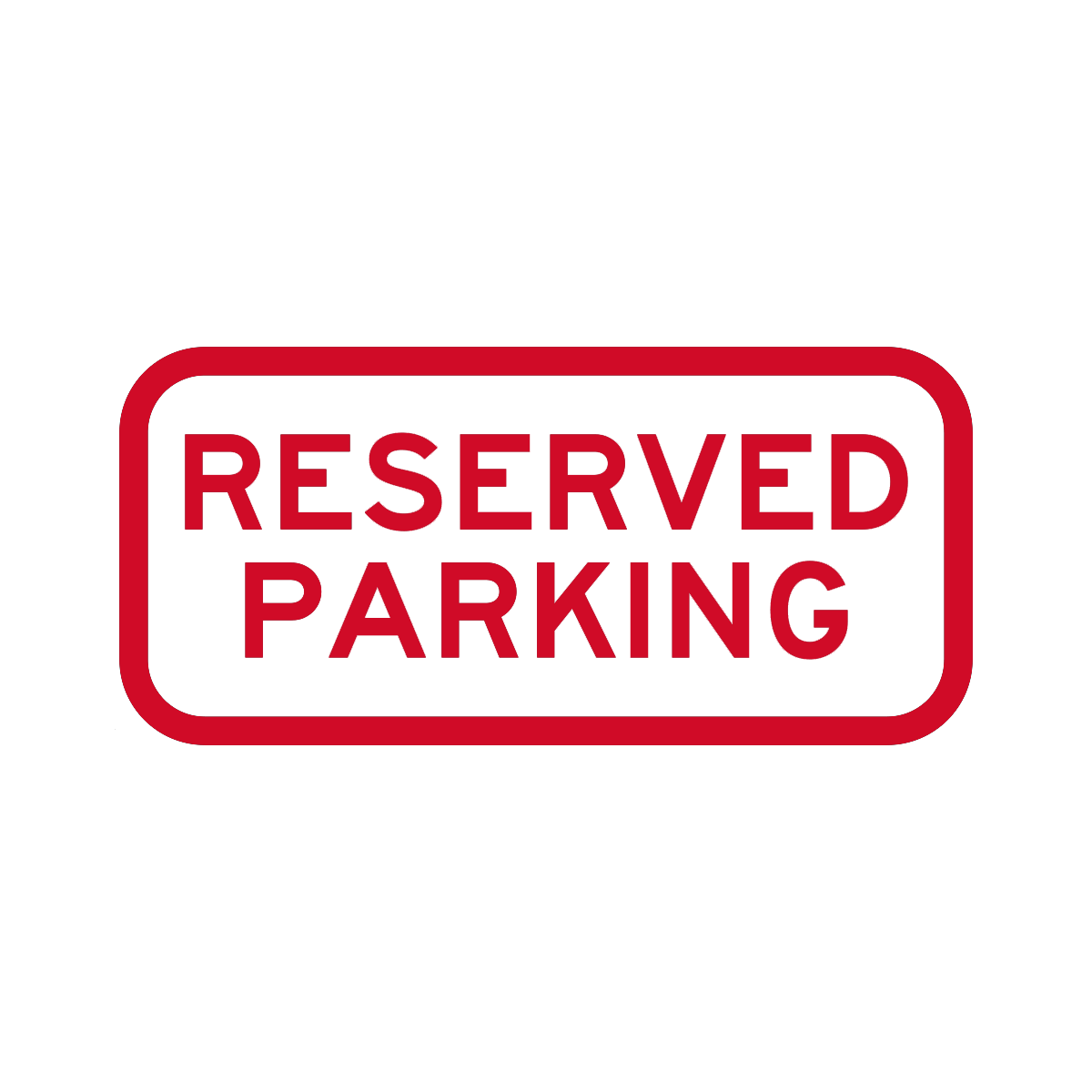 Reserved Parking Sign (REP)