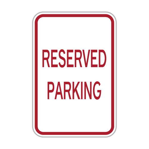 Reserved Parking Sign (RP)