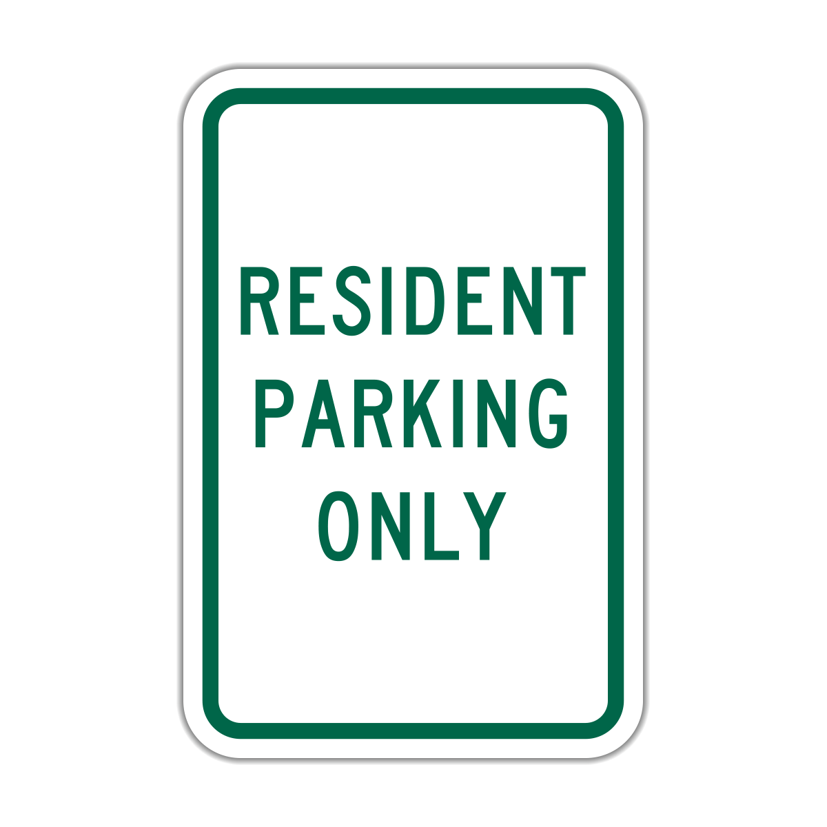 Residential Parking Only Sign (RPO)