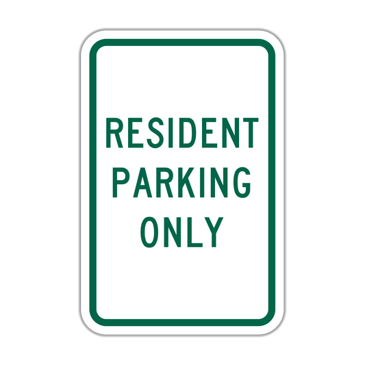 Residential Parking Only Sign (RPO)