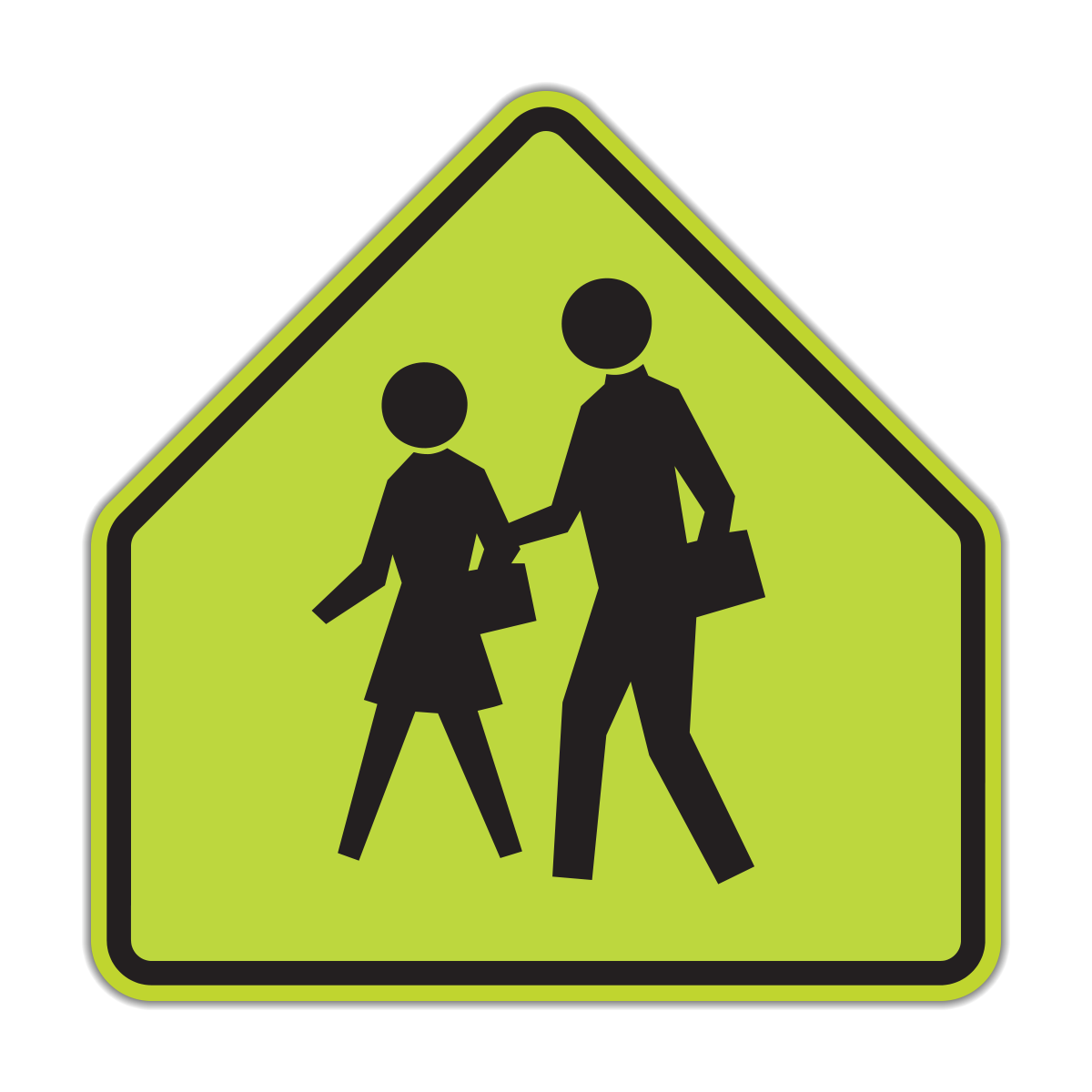 School Crossing (Symbol) Sign (S1-1)