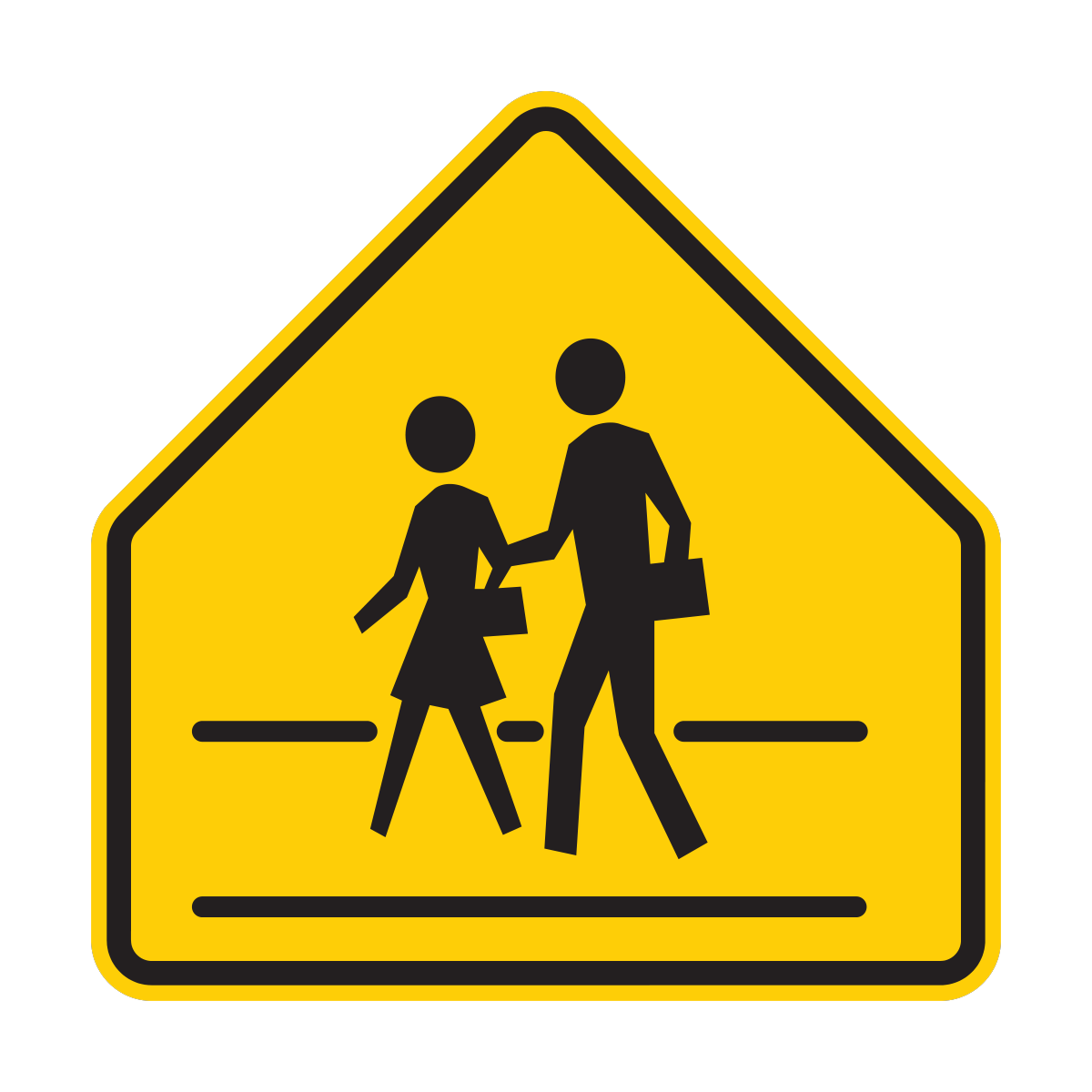 School Zone Symbol Sign (S2-1)