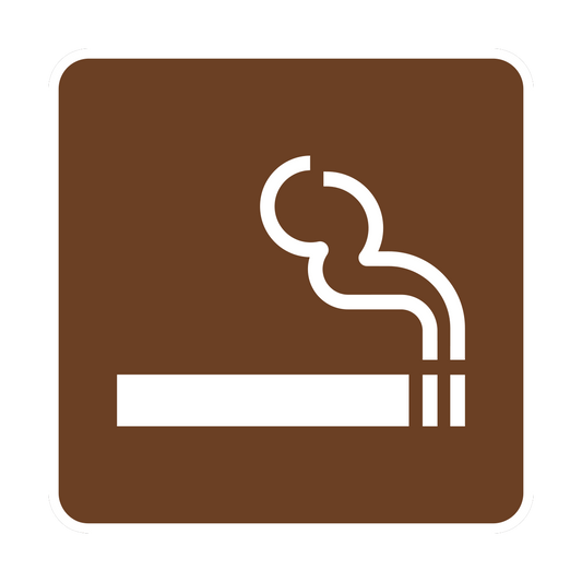 Smoking Area Recreation Sign (RS-002)