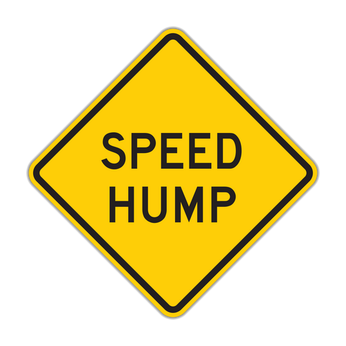 Speed Hump (W17-1)