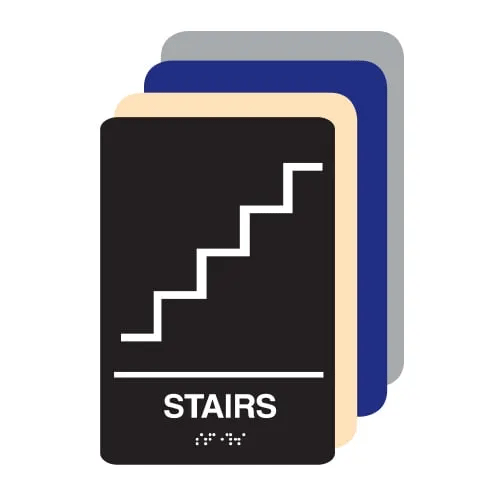 Stairs ADA Compliant Sign