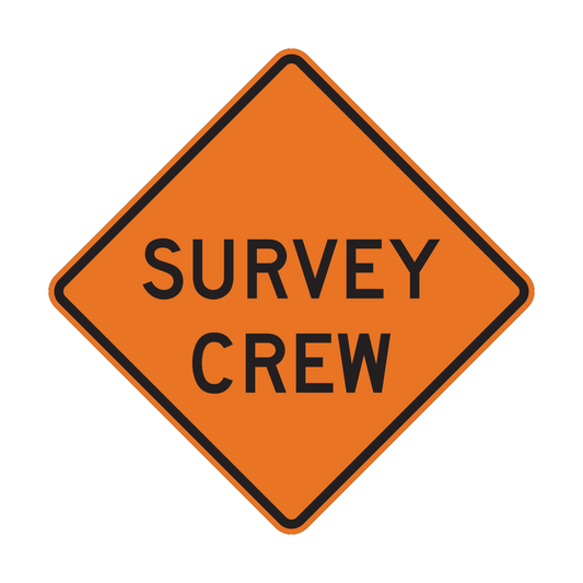 Survey Crew Road Work Sign (W21-6)