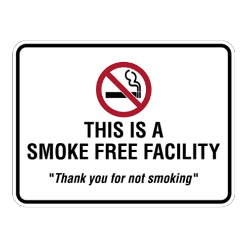 This is a Smoke Free Facility (SFF)