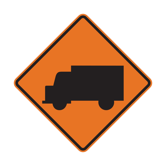 Truck Construction Sign (W11-10)