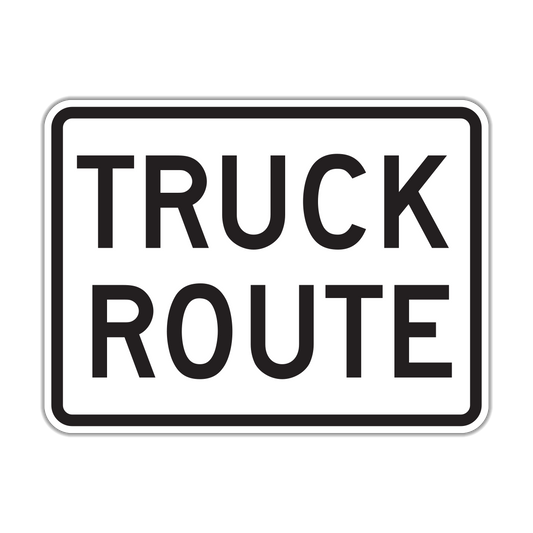 Truck Route Sign (R14-1)