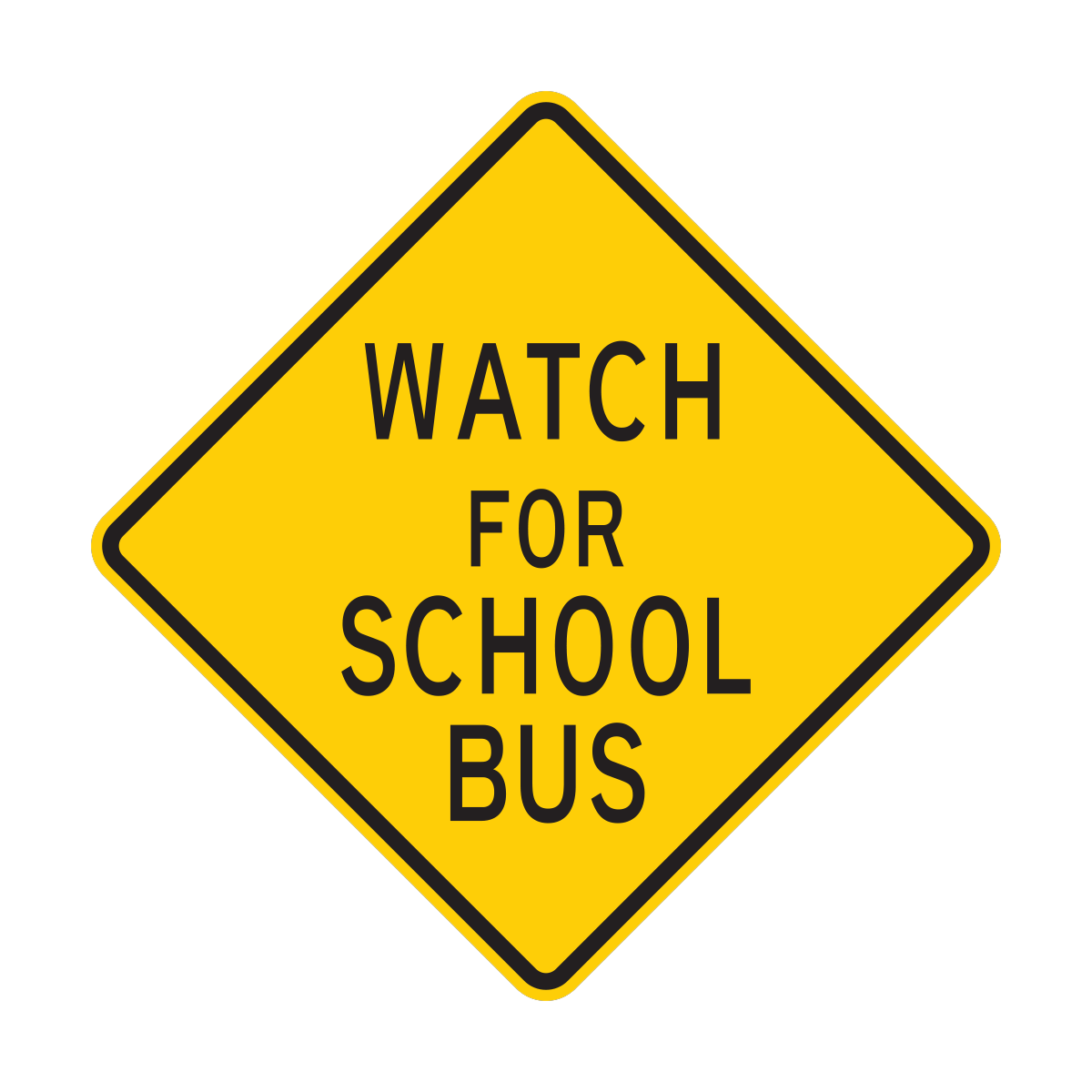 Watch For School Bus (S3-3)