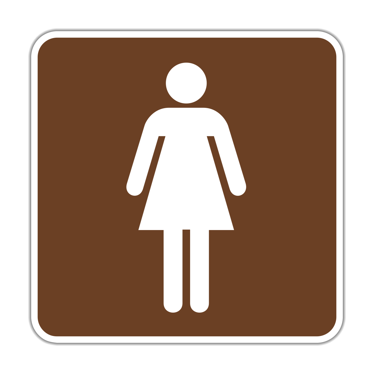 Women's Restroom Sign (RS-023)