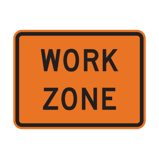 Work Zone Sign (G20-5aP)