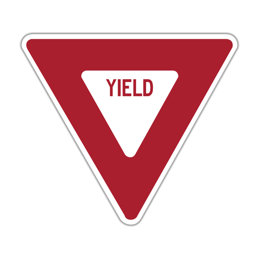 Yield Sign (R1-2)